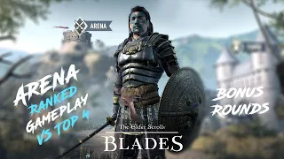 The Elder Scrolls: Blades | Season 1 | Ranked Arena vs The Top 4 Players | Bonus Rounds