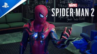 Marvel's Spider-Man 2 Integrated Suit Nanotech Transformation over Upgraded Suit