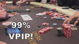 99% VPIP on display in my game... and I GET THE LAST WORD! | Poker Vlog 251