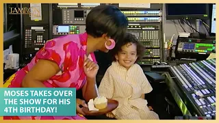 Moses Takes Over the Show For His 4th Birthday!