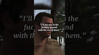 Michael’s Dark Side 😳 #grandtheftauto #gta5 #recommended #shorts #viral #shortsfeed #edit