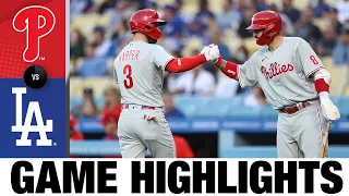 Phillies vs. Dodgers Game Highlights (5/12/22) | MLB Highlights