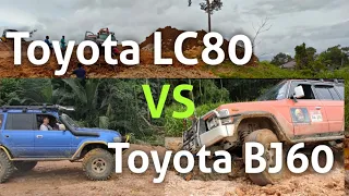 Toyota BJ60 vs Toyota LC80