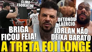 TRETA DO JORLAN COM LAERCIO SAI DO CONTROLE E BRIGA PESADA ACABA ACONTECENDO NAS REDES SOCIAIS