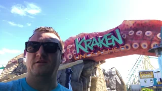 Retrosmile Adventure on Kraken ride with VR POV Seaworld