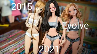 Comparing the Evolve and two older Smartdoll Frames