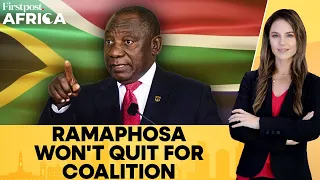 South Africa: Ramaphosa Asks Parties to Find "Common Ground" to Form Coalition | Firstpost Africa