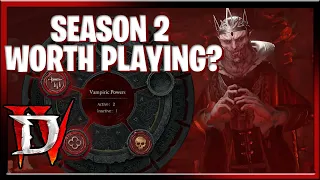 Diablo 4 Season 2 Worth playing? Diablo 4 Season of Blood Review so far...