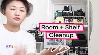Cleaning my room tour + Updated Camera Collection