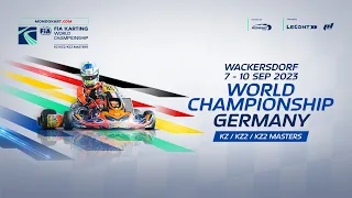 FIA Karting World Championship 2023 KZ/KZ2/KZ2 Masters (Friday)