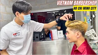 ASMR Barber - 💈Young man with hair cutting, massage and styling techniques "super cool" - RELAXING