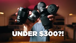 5 UNDERRATED Sony E-Mount Lenses (Under $300)