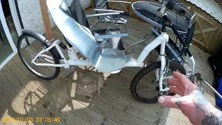 FINAL PRODUCT : DIY RECUMBENT BICYCLE.