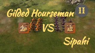 Gilded Horseman vs Sipahi in Feudal