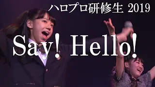 Say! Hello! ハロプロ研修生 (2019)