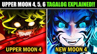 WALANG NAKATALO NG 100 TAON!! GAANO KALAKAS ANG UPPER MOONS 4, 5, 6?? | Demon Slayer Tagalog