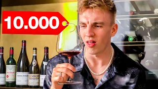 50 kr. vs 10.000 kr. Rødvin