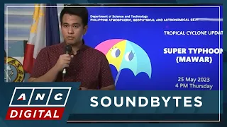 WATCH: PAGASA press briefing on Super Typhoon Mawar, May 25, 5PM | ANC