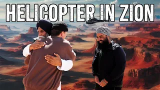 SIKH PREACHER takes FLIGHT over ZION 🌄