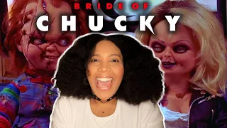 Married To A Menace! BRIDE OF CHUCKY Movie Reaction, First Time Watching