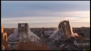 Blumberg Apartments Implosion