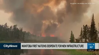 Evacuations continue as wildfires rage across Manitoba