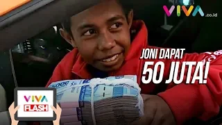 Joni Naik Lamborghini dan Dapat 50 Juta Dari Hotman Paris