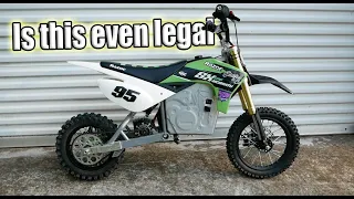 INSANE UPGRADE - Electro & Co Razor Dirt Bike Review