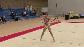 2022 Rhythmic L.A. Nicole Herkenhoff - Level 10 Clubs Routine