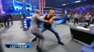 Brock Lesnar throwing humans AROUND #SmackDown #SmackDAHN