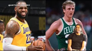 HenDawg reacts to Why Michael Jordan RATES Larry Bird OVER LeBron James.. WHO'S THE BETTER PLAYER?!