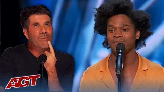 Jimmie Herrod: Simon Wants Him To CHANGE His Song But He Doesn't, Gets Sofia's GOLDEN BUZZER!