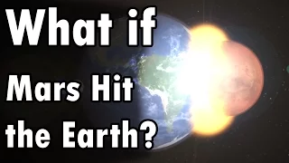 What If Mars Collided with the Earth?