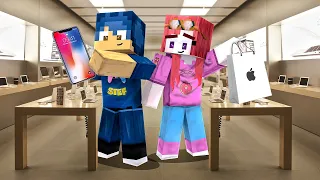 HO COMPRATO L'IPHONE NEL NUOVO NEGOZIO APPLE! - MINECRAFT *VITA IN CITTÀ*