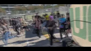 Fans rush the gates at NRG Park as Travis Scott’s Astroworld festival begins