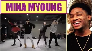 Twerk It Like Miley - Brandon Beal (Dawin Remix) / Mina Myoung Choreography - ALAZON 350 REACTION