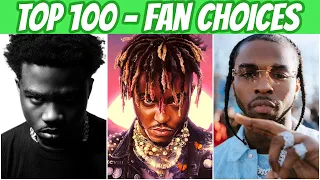 TOP 100 RAP SONGS OF 2020! (FAN CHOICES)