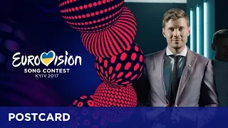 Postcard of Robin Bengtsson from Sweden - Eurovision Song Contest 2017