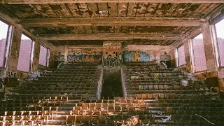 Abandoned Horace Mann High School in Gary, Indiana