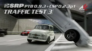 Assetto Corsa | SRP PTB0.9.3 + CSP0.2.3p1 | TRAFFIC TEST 3