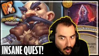 WHAT A CRAZY SINSTONE! - Hearthstone Battlegrounds