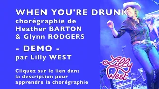 [DEMO] WHEN YOU'RE DRUNK de Heather BARTON & Glynn RODGERS, enseignée par Lilly WEST