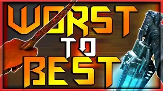 Black Ops 4 Zombies - All Special Weapons Ranked Worst to Best! - All Specialist Weapons Explained!