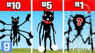 TOP 10 CARTOON CAT DUPES! (Garry's Mod Sandbox) | JustJoeKing