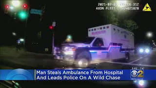 Joliet Man Arrested For Stealing Ambulance