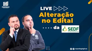 10h10: ALTERAÇÃO NO EDITAL