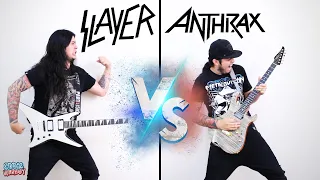 SLAYER vs ANTHRAX (Guitar Riffs Battle)