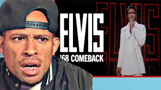 American Rapper FIRST time REACTION to Elvis Presley - If I Can Dream ('68 Comeback Special)