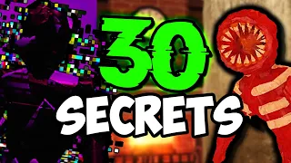 30 MORE HIDDEN SECRETS in Roblox Doors!