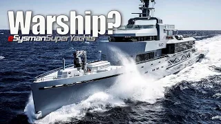 Warship Thinly disguised as a Superyacht?